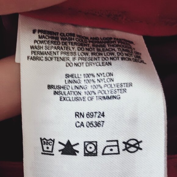 Columbia Pink Insulated Lined Warm Winter Ski Snow Pants S - Picture 8 of 10